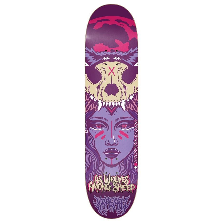 AS WOLVES AMONG SHEEP 8-inch Skate Deck
