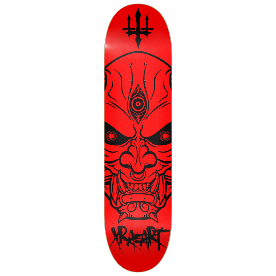 BUSHIDO RED 8.25-inch Skate Deck