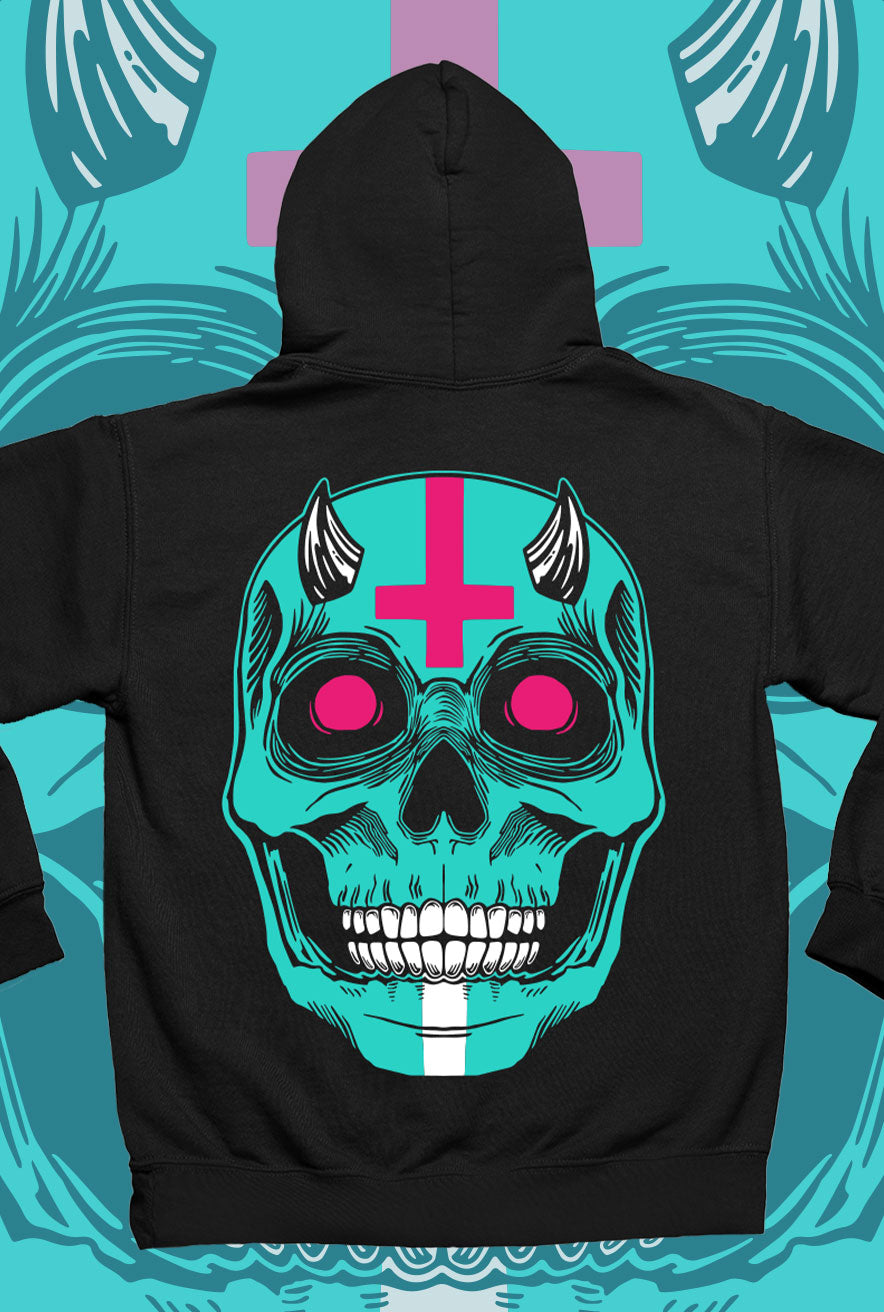 CREEP FACE "JACKAL" Premium Hoodie