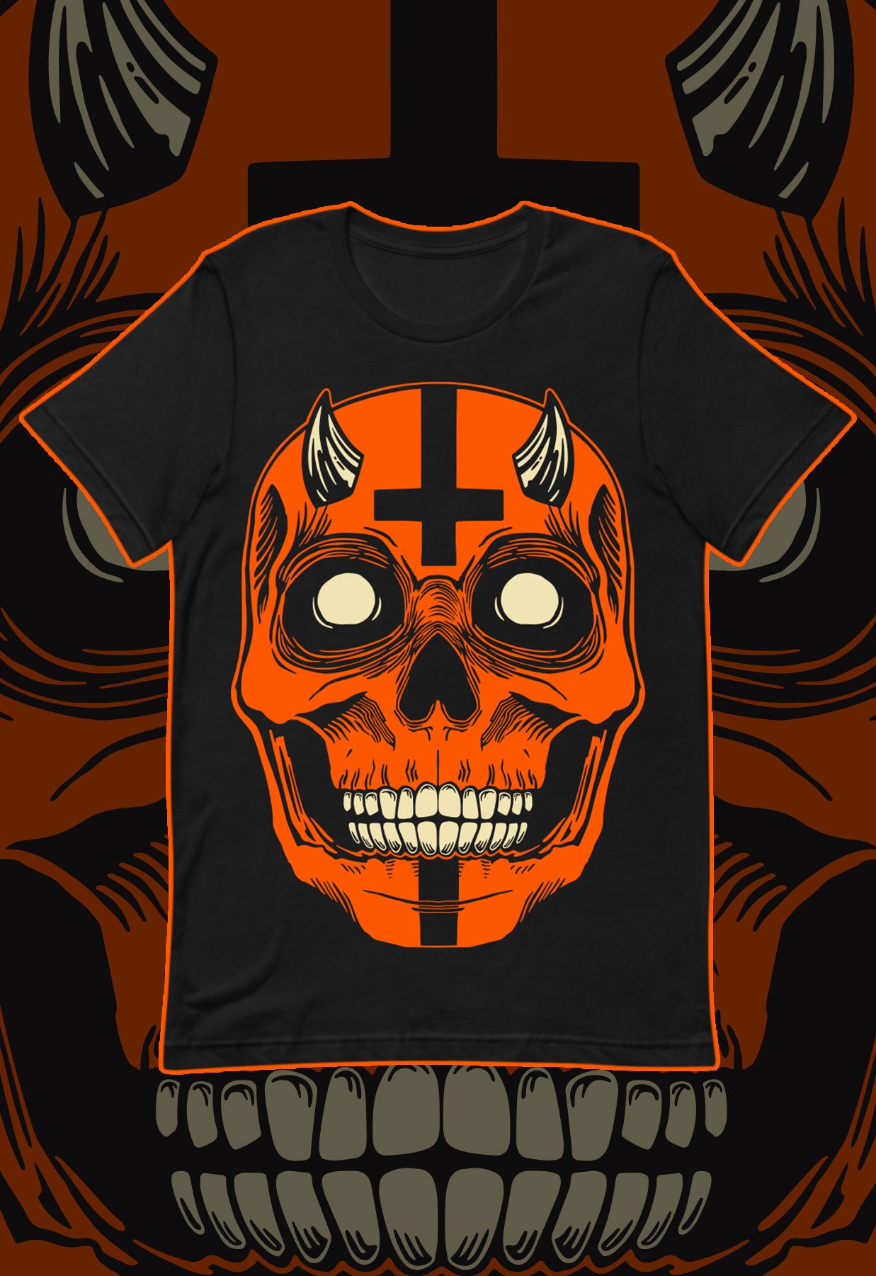 CREEP FACE "ALL HALLOWS" T-Shirt