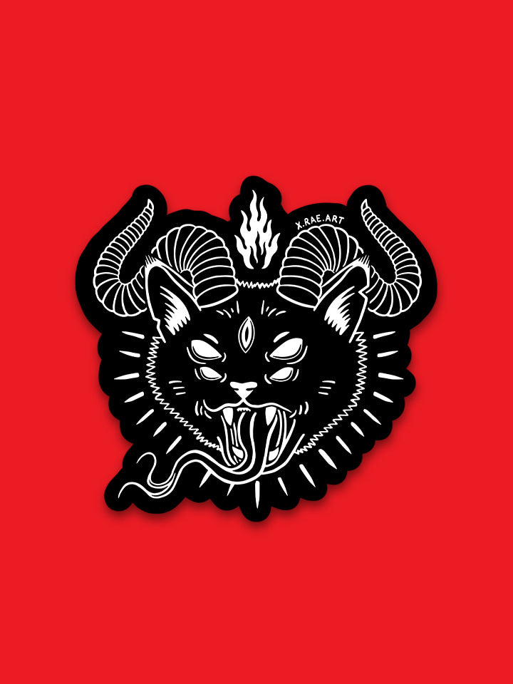 DEMON PUSSY Sticker