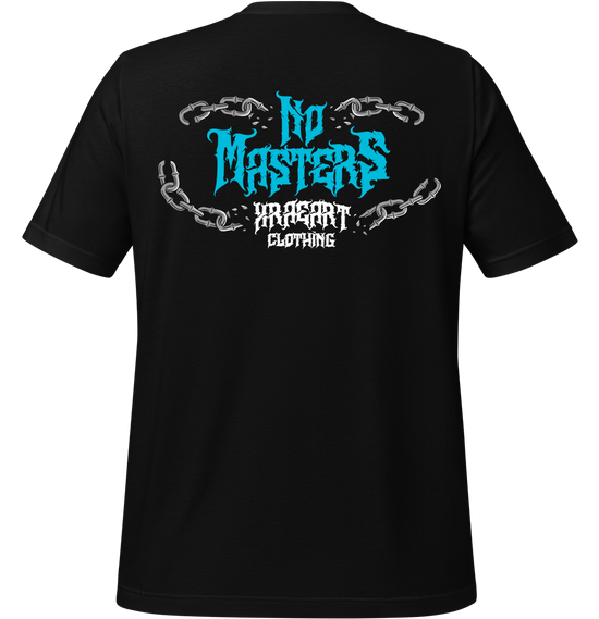 NO MASTERS T-Shirt (Black/Pink Variant)