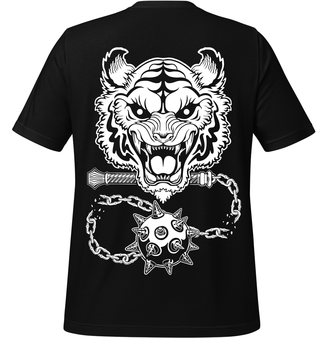 NO MASTERS T-Shirt (Black/White Variant)