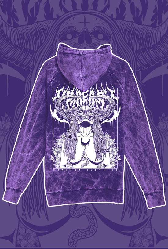 SLEEP TIGHT Premium Pullover Hoodie (Vintage Purple)