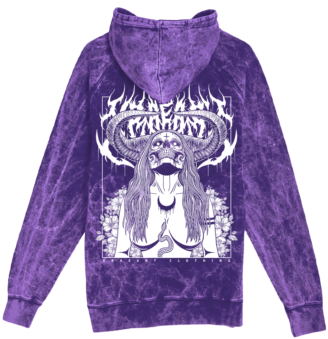 SLEEP TIGHT Premium Pullover Hoodie (Vintage Purple)