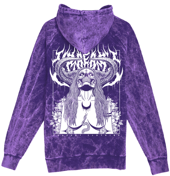 SLEEP TIGHT Premium Pullover Hoodie (Vintage Purple)