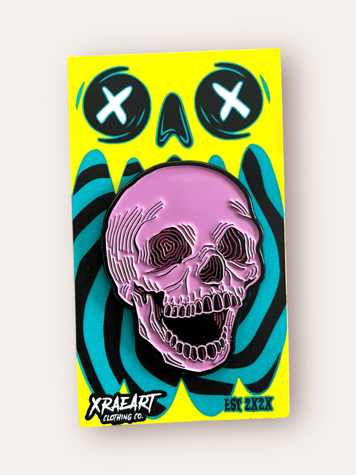 X-RAY VISION Enamel Pin