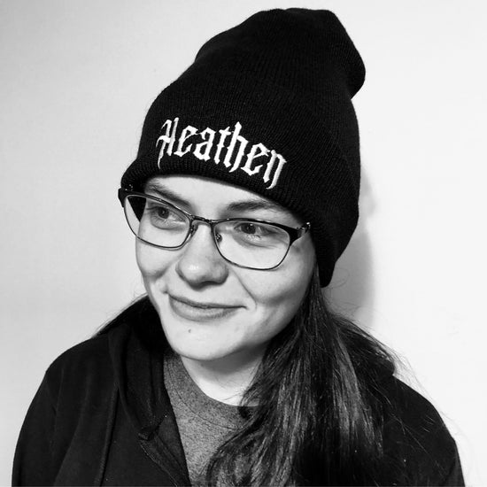 THE ORIGINAL "HEATHEN" Embroidered Beanie